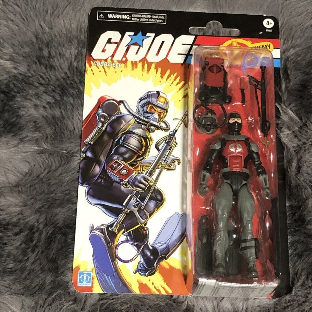 2024 GI Joe Cobra Eel Action Figure F9865 Hasbro 6" Tall Classified Series Retro